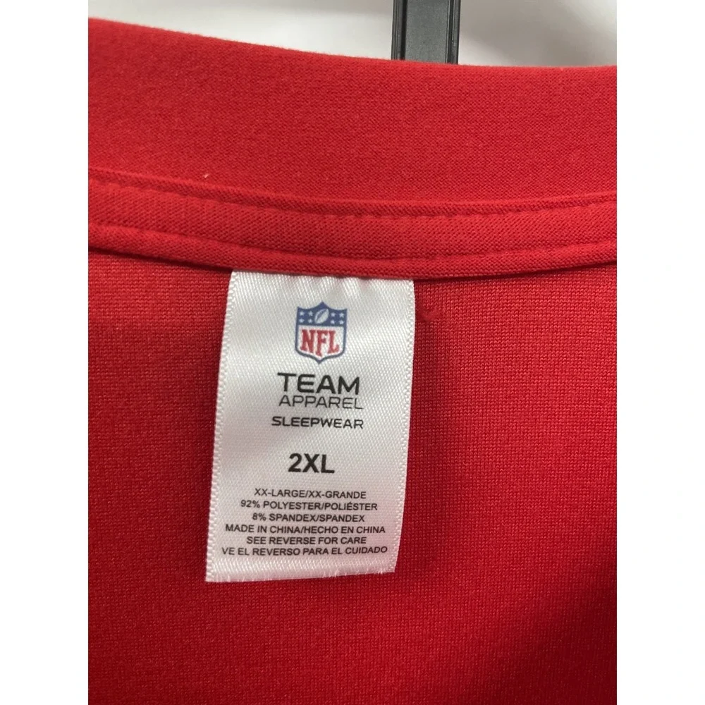 NFL Team Apparel‎ Pajama Set Men's 2XL Red Tampa Bay Buccaneers Sleepwear NWT